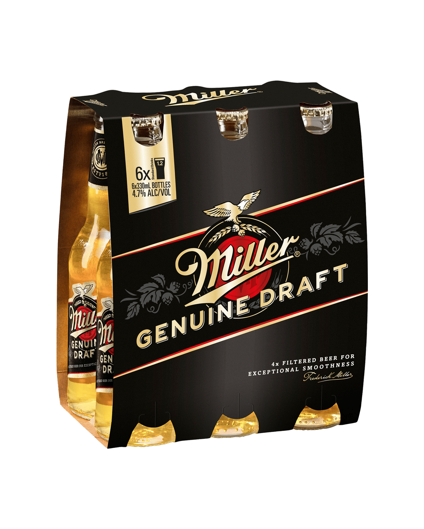 Miller Genuine Draft 330ml (Unbeatable Prices): Buy Online @Best Deals ...