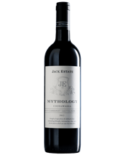  Jack Estate Mythology<br>Coonawarra... 750mL The Mythology Cabernet Sauvignon is a tribute to ancient practices, with its own origin embedded in the richness of the Coonawarra soils and the artistry of traditional winemaking techniques. Dark fruits mingle with vivid flavours of raspberries and plums, dark chocolate and coffee beans. Intensely full bodied with silky tannins, complemented by well-balanced French oak and a long structured finish.