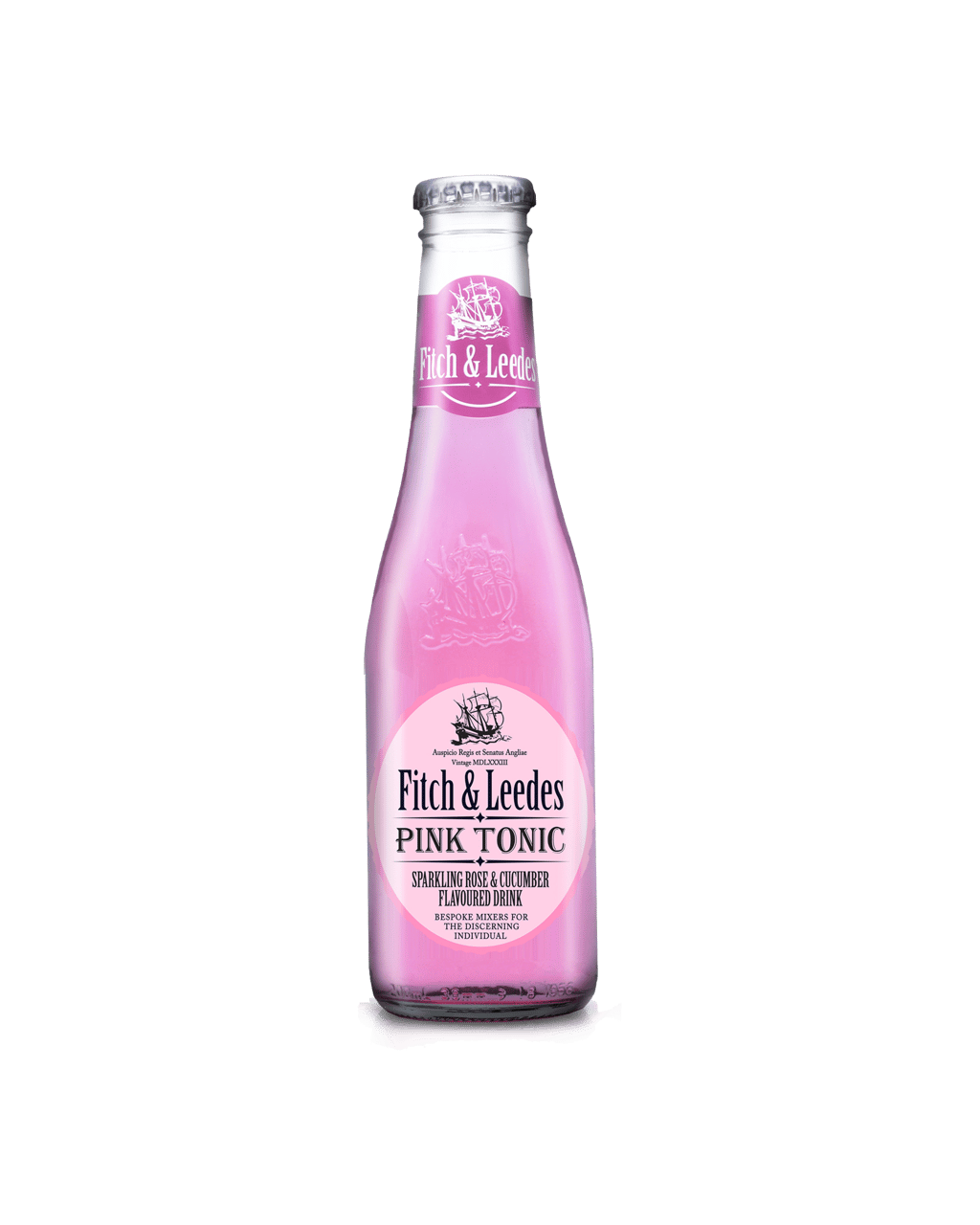 Fitch And Leedes Pink Tonic Water 200mL Boozy