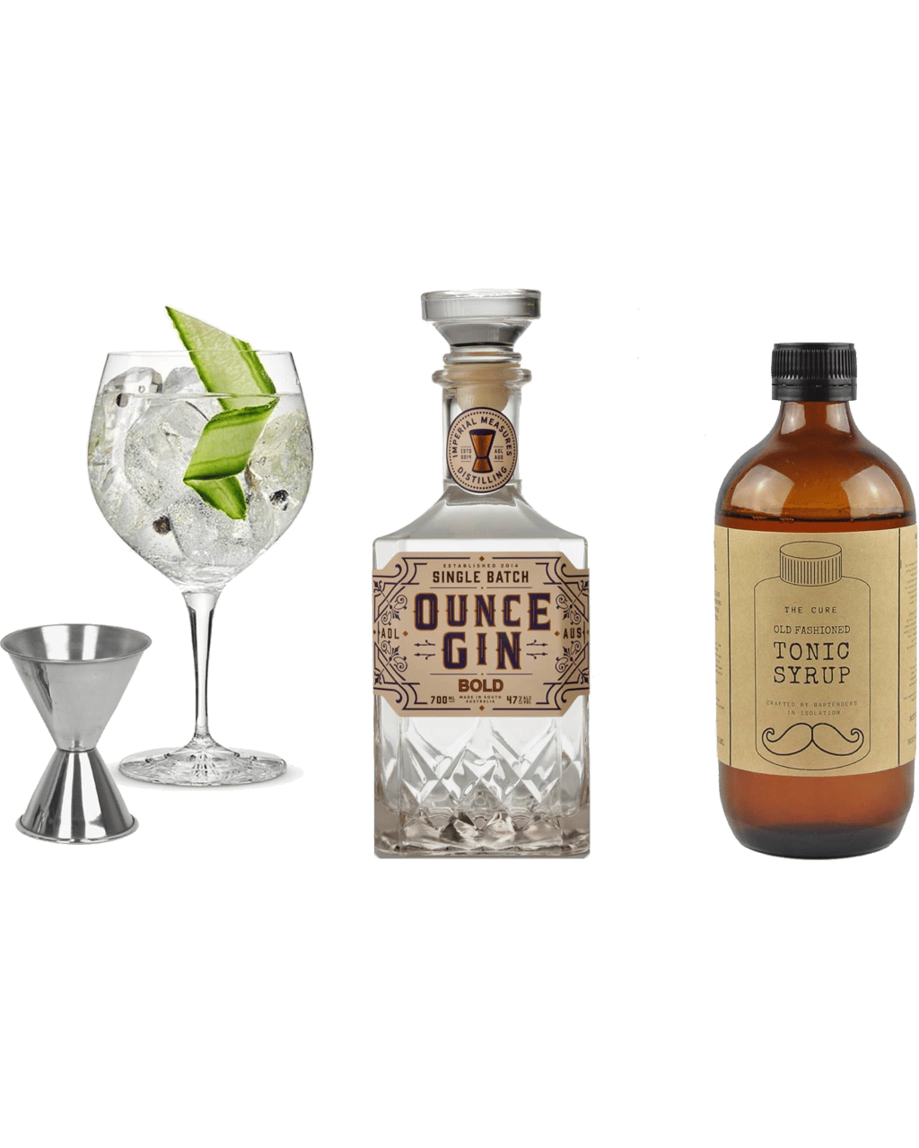 Mind Spirits Co Ounce Bold Gin Cure Tonic Kit Boozy