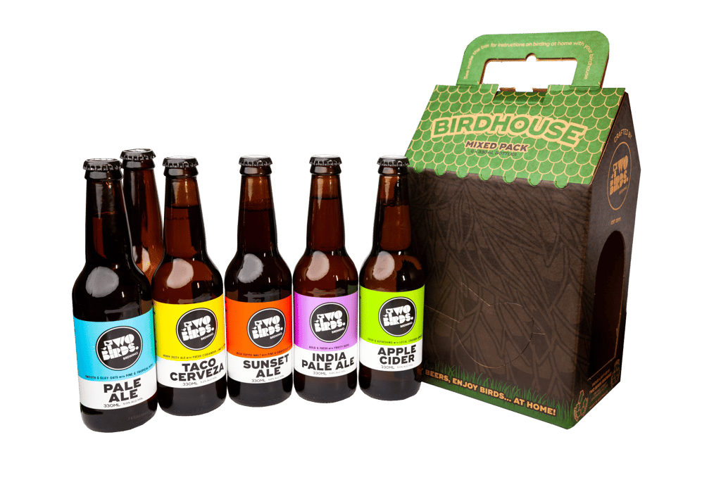 Buy Two Birds Brewing Birdhouse Mixed 6 Pack (with Cider) Online (Lowest Price Guarantee) Best