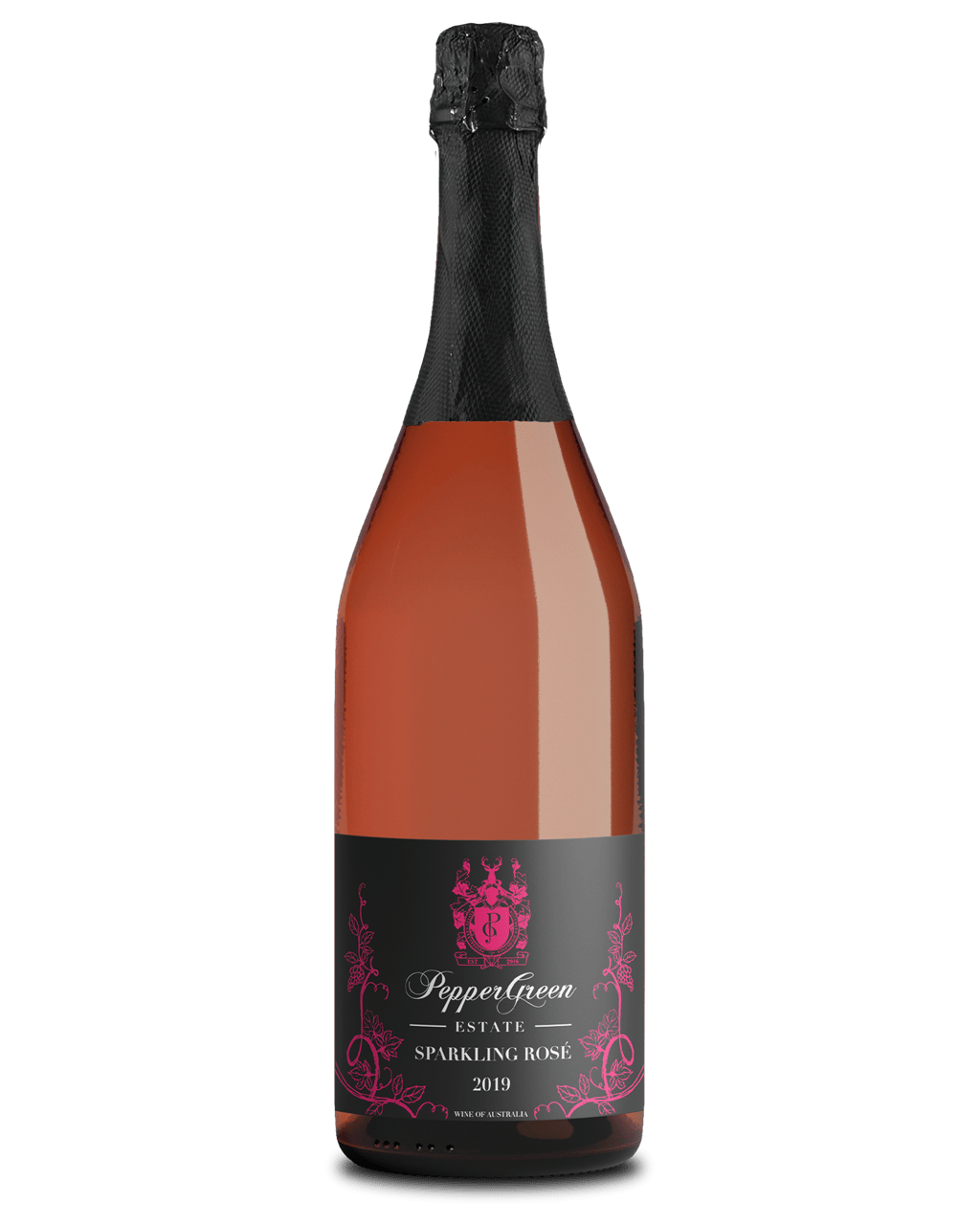 Peppergreen Estate Sparkling Rosé 2019 Boozy