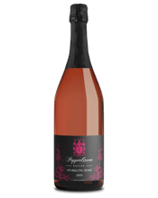  Peppergreen Estate Sparkling<br>Rosé 2019  750mL A vibrant pink fizz with fresh strawberries and soft plums. It’s made from Merlot grapes grown at our cool climate Canyonleigh vineyard. A fun wine to celebrate this summer.