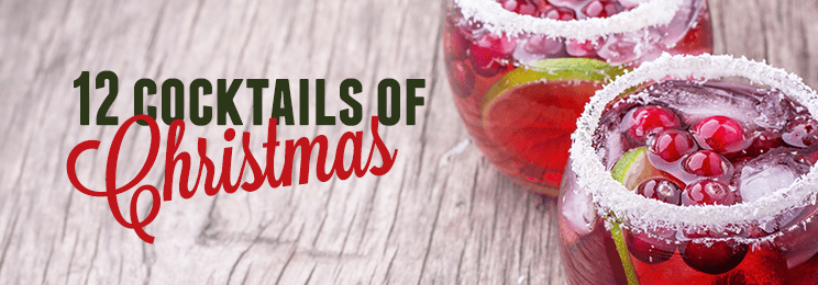 Twelve Drinks of Christmas Cocktail Pitcher Set